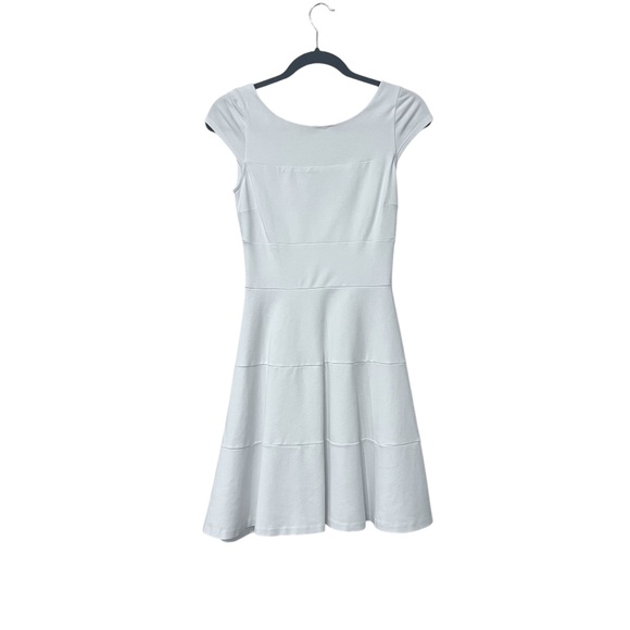 Banana Republic Women's White Cap Sleeve Dress Size 0 - Picture 1 of 3